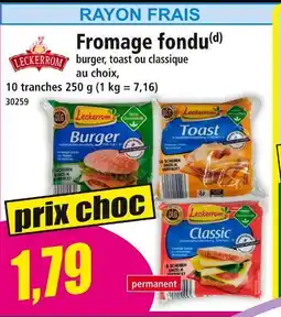 Norma LECKERROM Burger offre