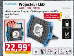 Norma ALLVISION Projecteur led offre