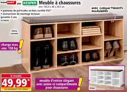 Norma trendstabil par KESPER Meuble à chaussures offre