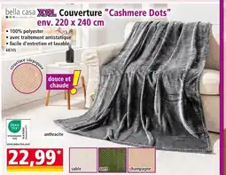 Norma bella casa Couverture ”Cashmere Dots” offre
