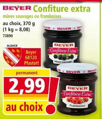 Norma BEYER Confiture extra offre