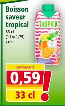 Norma Tropical Boisson saveur tropical offre