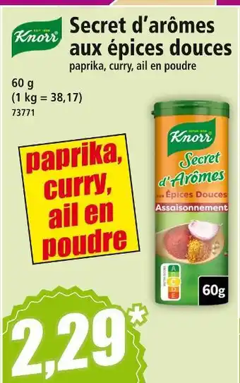 Norma Knorr Secret d'arômes aux épices douces offre