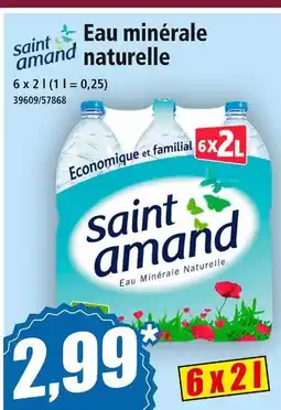 Norma saint amand Eau minérale naturelle offre