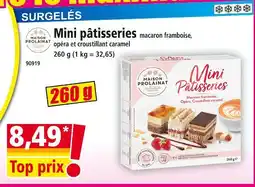 Norma Maison Prolainat Mini pâtisseries offre