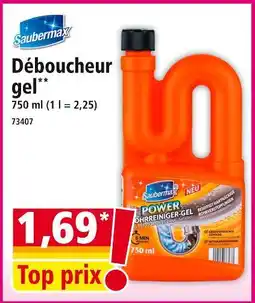 Norma Saubermax Déboucheur gel offre