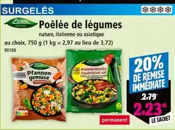 Norma Ernte Krone Poêlée de légumes offre