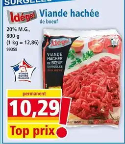 Norma Idégel Viande hachée offre