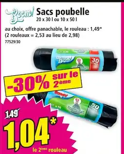 Norma Boom Sacs poubelle offre