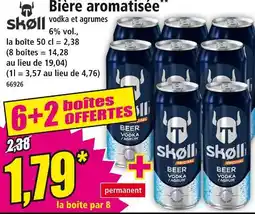 Norma SKØLL Bière aromatisée offre