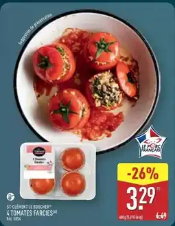 ALDI 4 tomates farcies offre