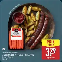 ALDI Boucherie st-clément - 6 veritables merguez fortes offre