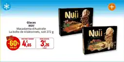 Coccinelle Supermarché NUII Glaces offre