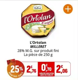 Coccinelle Supermarché MILLERET L'Ortolan offre