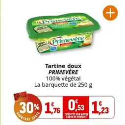 Coccinelle Supermarché PRIMEVÈRE Tartine doux offre