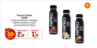 Coccinelle Supermarché HIPRO Yaourt à boire offre