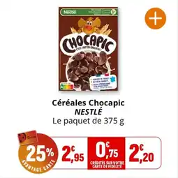 Coccinelle Supermarché NESTLÉ Céréales Chocapic offre