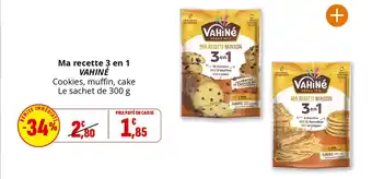 Coccinelle Supermarché VAHINÉ Ma recette 3 en 1 offre