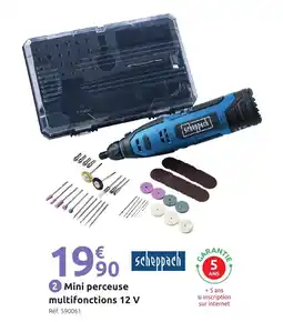 Mr Bricolage Mini perceuse multifonctions offre