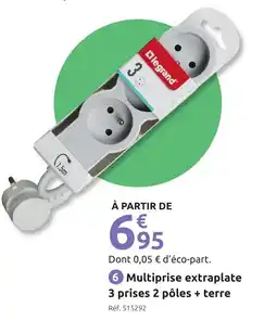 Mr Bricolage Multiprise extraplate offre