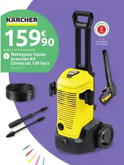 Mr Bricolage Nettoyeur haute pression k4 universel 130 bars offre