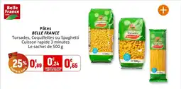 Coccinelle Supermarché BELLE FRANCE Pâtes offre