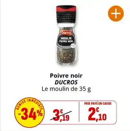 Coccinelle Supermarché DUCROS Poivre noir offre