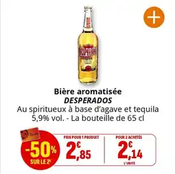 Coccinelle Supermarché DESPERADOS Bière aromatisée offre
