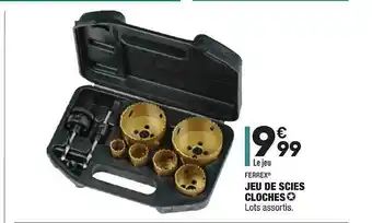 ALDI Jeu De Scies Cloches Ferrex offre