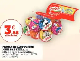 Utile MINI BABYBEL Fromage pasteurisé offre