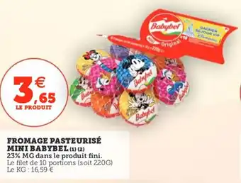 Utile MINI BABYBEL Fromage pasteurisé offre