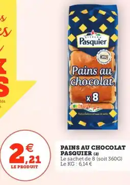 Utile PASQUIER Pains au chocolat offre