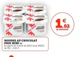 Utile Mousse au chocolat offre