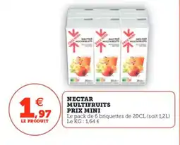 Utile Nectar multifruits offre