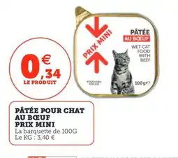 Utile Pâtée pour chat au bœuf offre