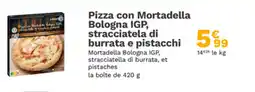Picard Pizza con Mortadella Bologna IGP, stracciatela di burrata e pistacchi offre