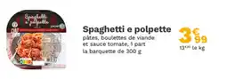 Picard Spaghetti e polpette offre