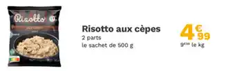 Picard Risotto aux cèpes offre