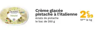 Picard Crème glacée pistache à l'italienne offre