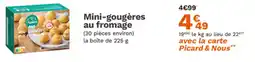 Picard Mini-gougères au fromage offre