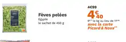 Picard Fèves pelées offre