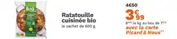 Picard Ratatouille cuisinée bio offre
