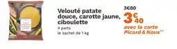 Picard Velouté patate douce, carotte jaune, ciboulette offre