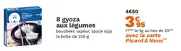 Picard 8 gyoza aux légumes offre