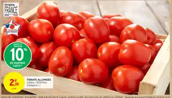 Intermarché Contact Tomate allongee offre