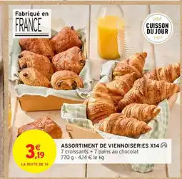 Intermarché Contact Assortiment de viennoiseries x14 offre