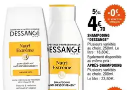 E.Leclerc Shampooing dessange offre