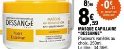 E.Leclerc Masque capillaire dessange offre