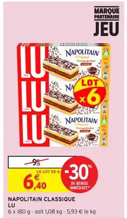 Intermarché Contact LU Napolitain classique offre