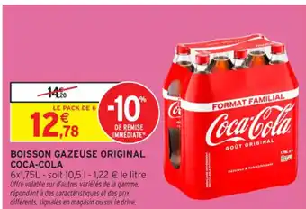 Intermarché Contact COCA-COLA Boisson gazeuse original offre